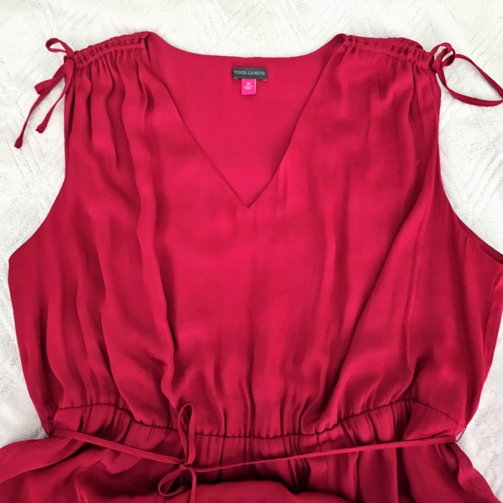 Vince Camuto Pink Silky Dress - Sz 3X - Picture 3 of 8